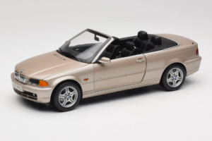 BMW 328i E46 Cabriolet Sand Beige Metallic Kyosho 1:18 80430009756 Pressofusione