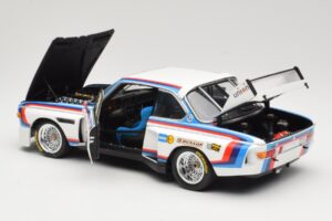 BMW 3.5 CSL #24 H. Stuck / S. Posey 12 Hours of Sebring 1975 Minichamps 1:18 80430139188 Pressofusione — immagine 5 di 8