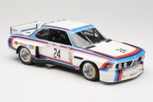 BMW 3.5 CSL #24 H. Stuck / S. Posey 12 Hours of Sebring 1975 Minichamps 1:18 80430139188 Pressofusione — immagine 6 di 8
