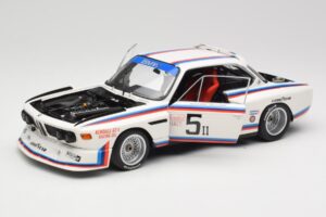 BMW 3.5 CSL E9 Gr.5 #5 K.W.M. Racing K. Miller / D. Cowart 6 Hours of Watkins Glen 1979 Minichamps 1:18 180792005 Pressofusio — immagine 2 di 8