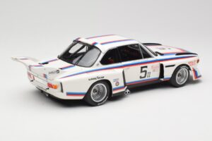 BMW 3.5 CSL E9 Gr.5 #5 K.W.M. Racing K. Miller / D. Cowart 6 Hours of Watkins Glen 1979 Minichamps 1:18 180792005 Pressofusio — immagine 3 di 8