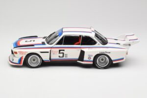 BMW 3.5 CSL E9 Gr.5 #5 K.W.M. Racing K. Miller / D. Cowart 6 Hours of Watkins Glen 1979 Minichamps 1:18 180792005 Pressofusio — immagine 4 di 8