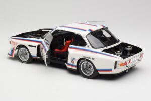 BMW 3.5 CSL E9 Gr.5 #5 K.W.M. Racing K. Miller / D. Cowart 6 Hours of Watkins Glen 1979 Minichamps 1:18 180792005 Pressofusio — immagine 5 di 8