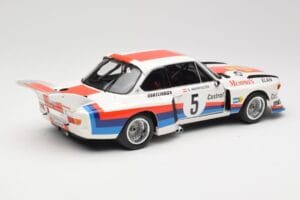 BMW 3.5 CSL E9 Gr.5 #5 S. Manhalter Winner Havirov Interseries 1977 Minichamps 1:18 180772005 Pressofusione — immagine 3 di 8