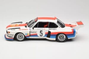 BMW 3.5 CSL E9 Gr.5 #5 S. Manhalter Winner Havirov Interseries 1977 Minichamps 1:18 180772005 Pressofusione — immagine 4 di 8