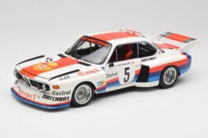 BMW 3.5 CSL E9 Gr.5 #5 S. Manhalter Winner Havirov Interseries 1977 Minichamps 1:18 180772005 Pressofusione