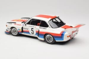 BMW 3.5 CSL E9 Gr.5 #5 S. Manhalter Winner Havirov Interseries 1977 Minichamps 1:18 180772005 Pressofusione — immagine 7 di 8