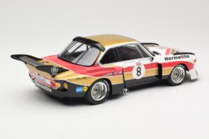 BMW 3.5 CSL E9 Hermetite #8 J. Fitzpatrick / T. Walkinshaw 1000 km Nurburgring 1976 Minichamps 1:18 155762608 Pressofusione — immagine 2 di 6