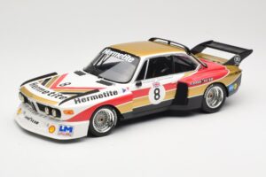 BMW 3.5 CSL E9 Hermetite #8 J. Fitzpatrick / T. Walkinshaw 1000 km Nurburgring 1976 Minichamps 1:18 155762608 Pressofusione