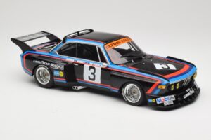 BMW 3.5 CSL E9 #3 A. de Fierlant / H. Grohs 6 Hours Silverstone 1976 Minichamps 1:18 155762603 Pressofusione — immagine 4 di 6