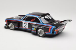 BMW 3.5 CSL E9 #3 A. de Fierlant / H. Grohs 6 Hours Silverstone 1976 Minichamps 1:18 155762603 Pressofusione — immagine 5 di 6