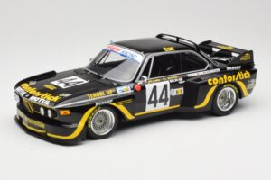 BMW 3.5 CSL E9 #44 A.S.P.M. Tanday Music J-C. Justice / J. Belin 24 Hours of Le Mans 1976 Minichamps 1:18 155762644 Pressofus