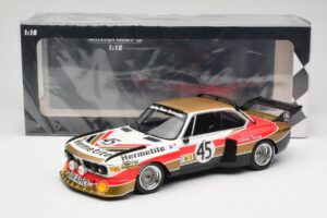 BMW 3.5 CSL E9 #45 Hermetite T. Walkinshaw / J. Fitzpatrick 24 Hours of Le Mans 1976 Minichamps 1:18 155762645 Pressofusione — immagine 6 di 6