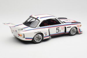 BMW 3.5 CSL E9 #5 K. Miller / D. Cowart 6 Hours of Watkins Glen 1979 Minichamps 1:18 155792605 Pressofusione — immagine 2 di 6