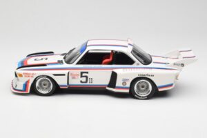 BMW 3.5 CSL E9 #5 K. Miller / D. Cowart 6 Hours of Watkins Glen 1979 Minichamps 1:18 155792605 Pressofusione — immagine 3 di 6