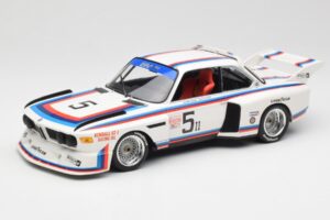 BMW 3.5 CSL E9 #5 K. Miller / D. Cowart 6 Hours of Watkins Glen 1979 Minichamps 1:18 155792605 Pressofusione