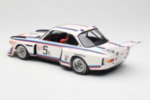 BMW 3.5 CSL E9 #5 K. Miller / D. Cowart 6 Hours of Watkins Glen 1979 Minichamps 1:18 155792605 Pressofusione — immagine 5 di 6