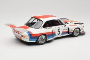 BMW 3.5 CSL E9 #5 S. Manhalter Winner Havirov International 1977 Minichamps 1:18 155772605 Pressofusione — immagine 2 di 6