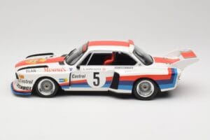 BMW 3.5 CSL E9 #5 S. Manhalter Winner Havirov International 1977 Minichamps 1:18 155772605 Pressofusione — immagine 3 di 6