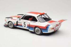 BMW 3.5 CSL E9 #5 S. Manhalter Winner Havirov International 1977 Minichamps 1:18 155772605 Pressofusione — immagine 5 di 6