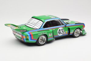 BMW 3.5 CSL E9 Schnitzer #43 D. Quester / A. Krebs 24 Hours of Le Mans 1976 Minichamps 1:18 155762643 Pressofusione — immagine 2 di 6