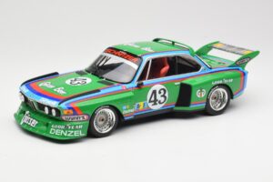 BMW 3.5 CSL E9 Schnitzer #43 D. Quester / A. Krebs 24 Hours of Le Mans 1976 Minichamps 1:18 155762643 Pressofusione