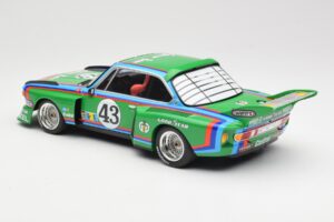 BMW 3.5 CSL E9 Schnitzer #43 D. Quester / A. Krebs 24 Hours of Le Mans 1976 Minichamps 1:18 155762643 Pressofusione — immagine 5 di 6
