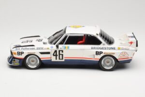 BMW 3.5 CSL E9 #46 Team Brock P. Brock / F. Muir / J. Aubriet 24 Hours of Le Mans 1976 Minichamps 1:18 153762646 Pressofusion — immagine 3 di 6
