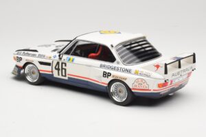 BMW 3.5 CSL E9 #46 Team Brock P. Brock / F. Muir / J. Aubriet 24 Hours of Le Mans 1976 Minichamps 1:18 153762646 Pressofusion — immagine 5 di 6
