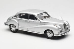 BMW 502 2.6 Luxus Super Argento AUTOart 1:18 70593 Pressofusione — immagine 6 di 8