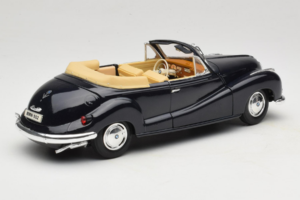 BMW 502 Cabriolet Nero Maisto 1:18 31817 Pressofusione — immagine 3 di 8