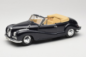 BMW 502 Cabriolet Nero Maisto 1:18 31817 Pressofusione
