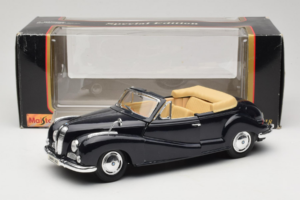 BMW 502 Cabriolet Nero Maisto 1:18 31817 Pressofusione — immagine 8 di 8