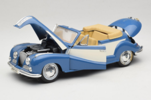 BMW 502 Cabriolet Blu Tchibo 1:18 45396 Pressofusione — immagine 2 di 8