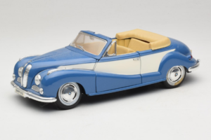 BMW 502 Cabriolet Blu Tchibo 1:18 45396 Pressofusione