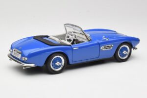BMW 507 Touring Sport Cabriolet Blu Revell 1:18 8810-M1 Pressofusione — immagine 3 di 8