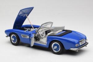 BMW 507 Touring Sport Cabriolet Blu Revell 1:18 8810-M1 Pressofusione — immagine 5 di 8