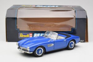 BMW 507 Touring Sport Cabriolet Blu Revell 1:18 8810-M1 Pressofusione — immagine 8 di 8