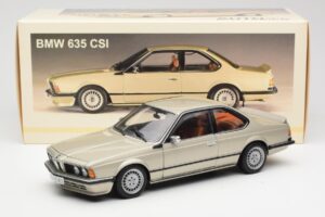 BMW 635 CSi E24 Bronzit Beige Metallic AUTOart 1:18 70523 Pressofusione — immagine 8 di 8