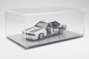 BMW 635 CSi E24 Art Car Robert Rauschenberg AUTOart 1:18 80430150924 Pressofusione — immagine 6 di 8