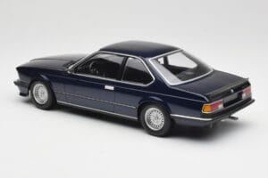 BMW 635 CSi E24 Blue Metallic Minichamps 1:18 155028101 Pressofusione — immagine 5 di 6
