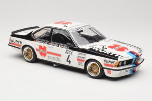 BMW 635 CSi E24 BMW Italia #4 R. Ravaglia / G. Berger 24 Hours of Spa 1984 Minichamps 1:18 155842504 Pressofusione — immagine 4 di 6