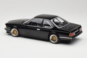 BMW 635 CSi E24 ETCC Nero Minichamps 1:18 155832501 Pressofusione — immagine 5 di 6