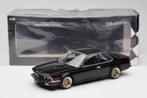 BMW 635 CSi E24 ETCC Nero Minichamps 1:18 155832501 Pressofusione — immagine 6 di 6