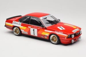 BMW 635 CSi E24 #1 U. Felder / D. Hamelmann Auto Budde Winners 24 Hours of Nürburgring 1985 Minichamps 1:18 155852501 Pressof — immagine 4 di 6