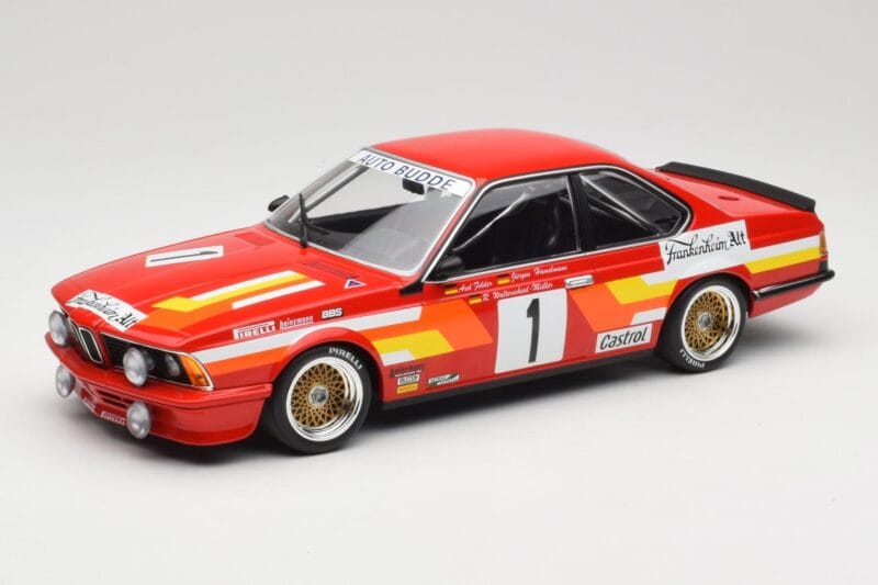 BMW 635 CSi E24 #1 U. Felder / D. Hamelmann Auto Budde Winners 24 Hours of Nürburgring 1985 Minichamps 1:18 155852501 Pressof