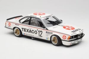 BMW 635 CSi E24 #12 R. Metge / C. Ballot-Léna Bavaria Automobiles 24 Hours of Spa 1985 Minichamps 1:18 155852513 Pressofusion — immagine 4 di 6