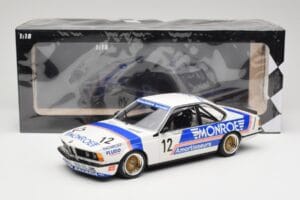 BMW 635 CSi E24 #12 C. Ballot-Léna / Deyne 500km Monza 1985 Minichamps 1:18 155852512 Pressofusione — immagine 6 di 6