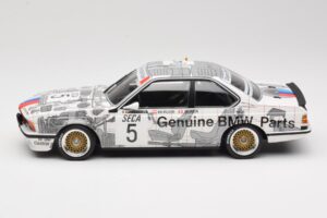 BMW 635 CSi E24 #5 R. Ravaglia Winner Spa 24 Hours 1985 Minichamps 1:18 155852505 Pressofusione — immagine 3 di 6