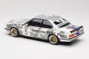 BMW 635 CSi E24 #5 R. Ravaglia Winner Spa 24 Hours 1985 Minichamps 1:18 155852505 Pressofusione — immagine 5 di 6